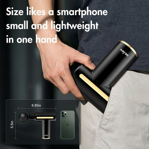 Massasjepistol – Kompakt modell med 10 nivåer