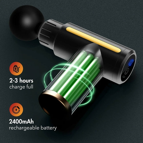 Massasjepistol – Kompakt modell med 10 nivåer