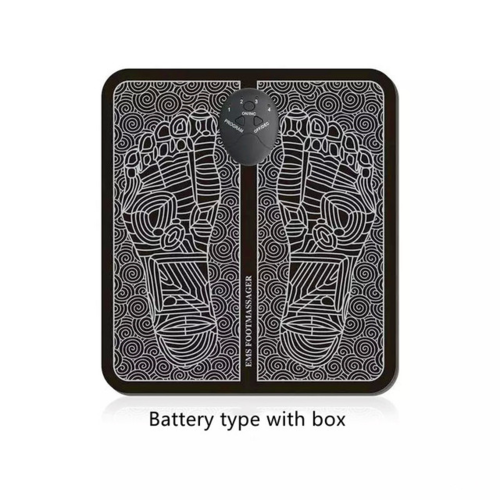 Elektrisk fotpad for avslapning – sammenleggbar & bærbar