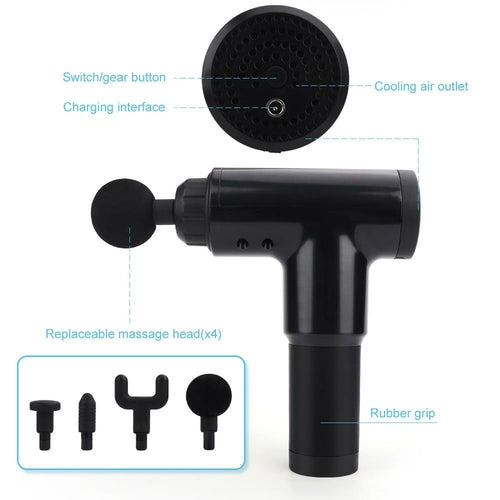 Massasjepistol – Kraftig modell med 6 hastigheter